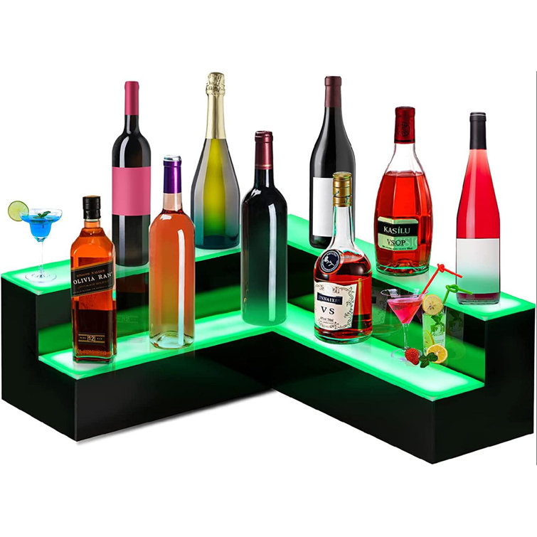 Bottle shelves for 2025 bar